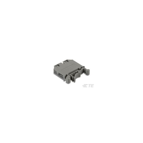 Te Connectivity Din Rail Terminal Blocks 6Mm2, 1 In 1 Out Screw Terminal Block - 2271683-2