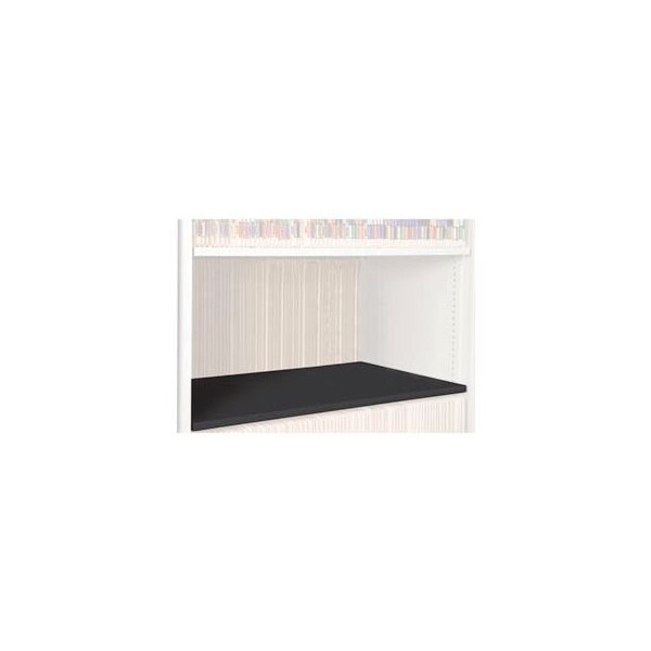 Datum Filing Systems Rotary File Cabinet Components, Letter Depth Flat Shelf, Black - XFSLT-T25
