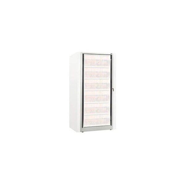 Datum Filing Systems Rotary File Cabinet Components, Base Adder Unit, Legal, 6-High, Bone White - XSLG-A6E-T15