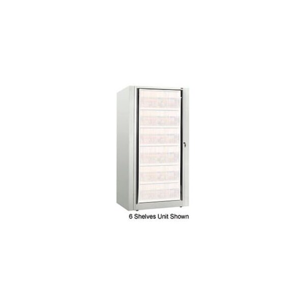 Datum Filing Systems Rotary File Cabinet Components, Base Starter Unit, Legal, 2-High, Bone White - XSLG-S2E-T15
