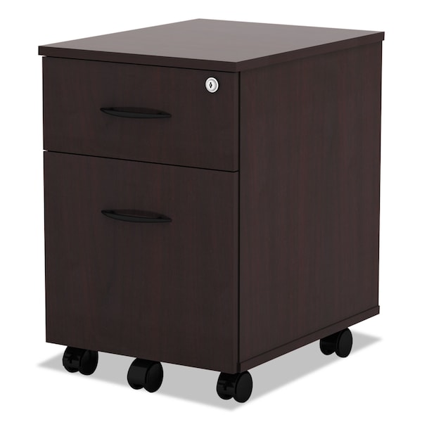 Alera 15.88 in W 2 Drawer File Cabinets, Mahogany - ALEVABFMY
