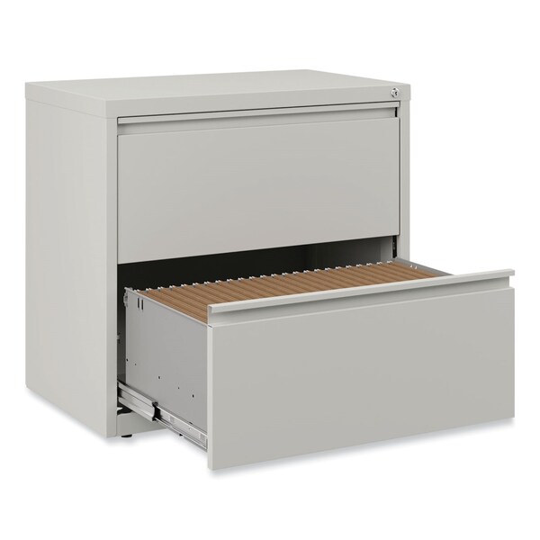 Alera 36 in W 2 Drawer File Cabinets, Light Gray, Legal; Letter - 22279
