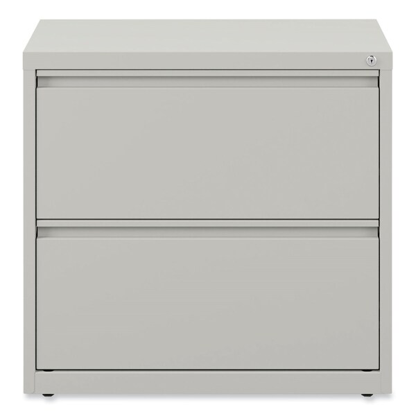Alera 36 in W 2 Drawer File Cabinets, Light Gray, Legal; Letter - 22279