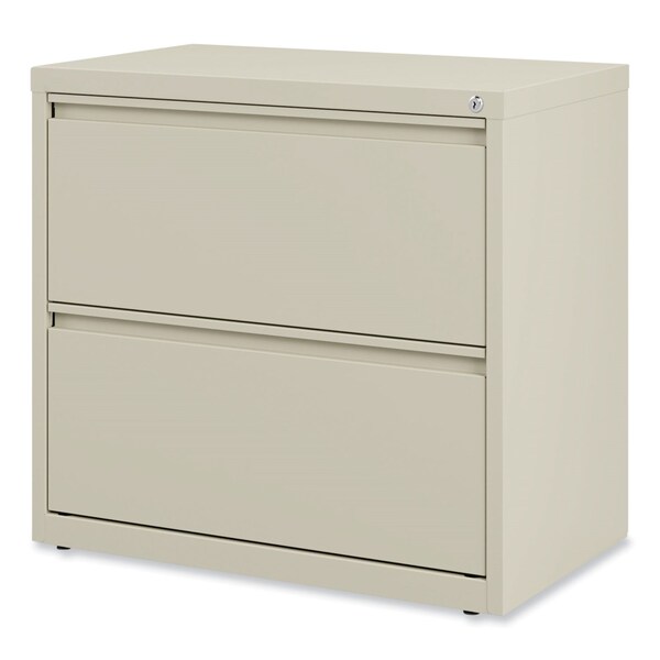 Alera 30 in W 2 Drawer File Cabinets, Putty, Legal; Letter - 22278