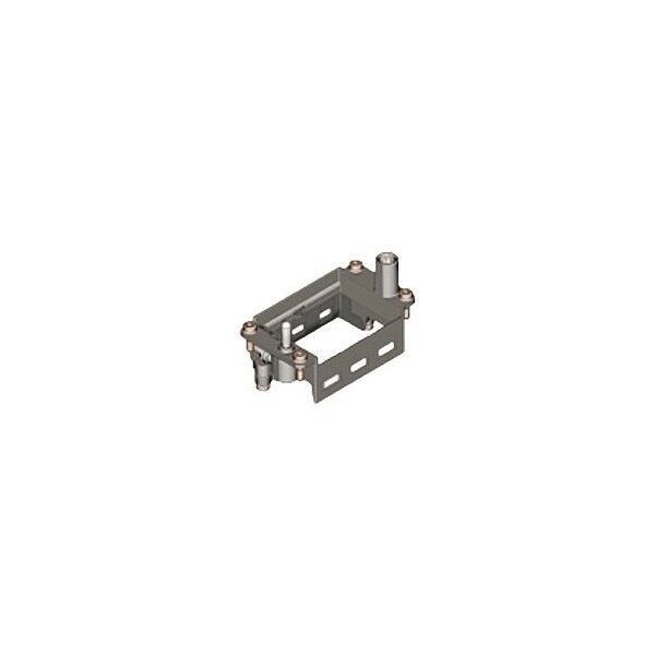 Molex Gwconnect Frame For Size 10B 57X27 Hoods, Die-Cast Zinc - 7710.3517.0