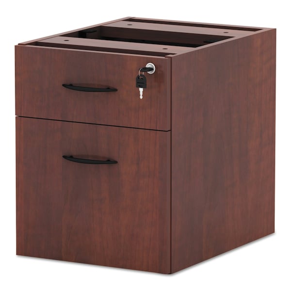 Alera 15.63 in W 2 Drawer File Cabinets, Medium Cherry, Letter/Legal - ALEVA552222MC