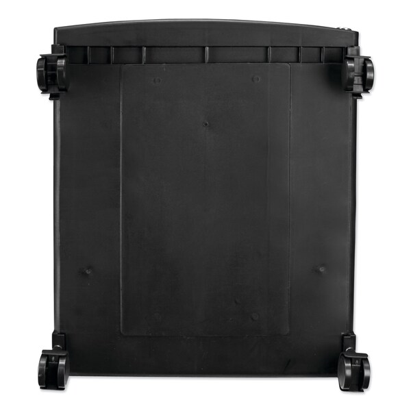 Storex 14-3/4 in W 1 Drawer File Cabinets, Black/Teal - 61270U01C