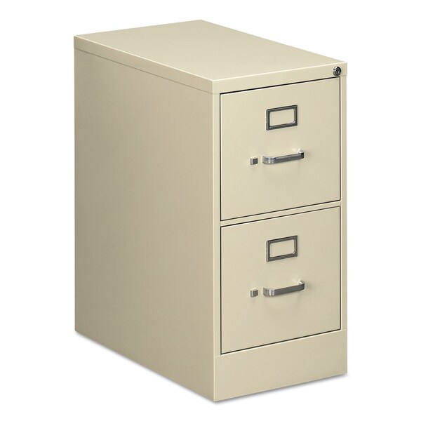 Alera 15 in W 2 Drawer File Cabinets, Putty, Letter - 25419