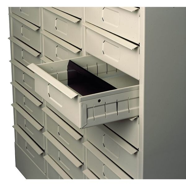 Tennsco 30 2/3 in W 30 Drawer Horizontal Literature Organizer, Putty - 2085PY
