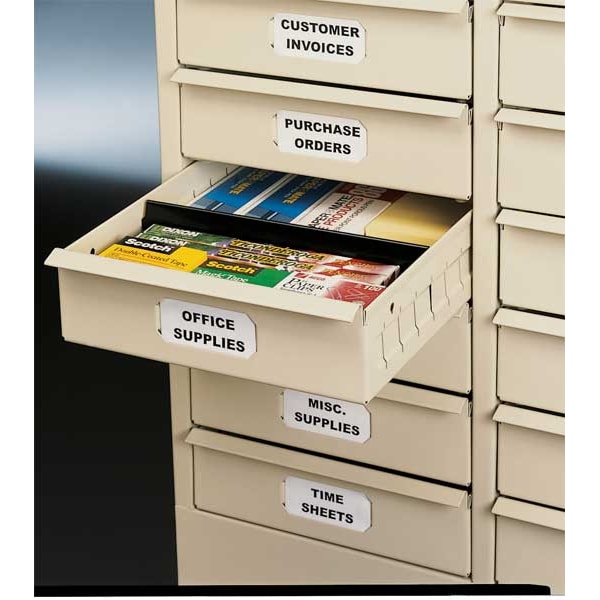 Tennsco 30 2/3 in W 30 Drawer Horizontal Literature Organizer, Putty - 2085PY