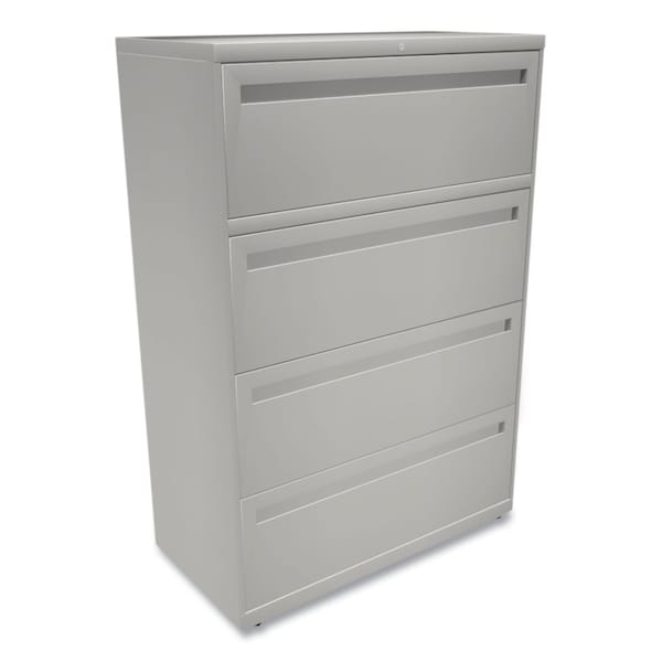Hon 36" W 4 Drawer File Cabinet, Light Gray, A4/Legal/Letter - H784.L.Q
