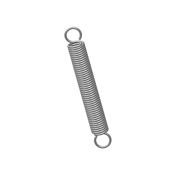 Approved Vendor Extension Spring, O= .219, L= 1.63, W= .027 - G709974876