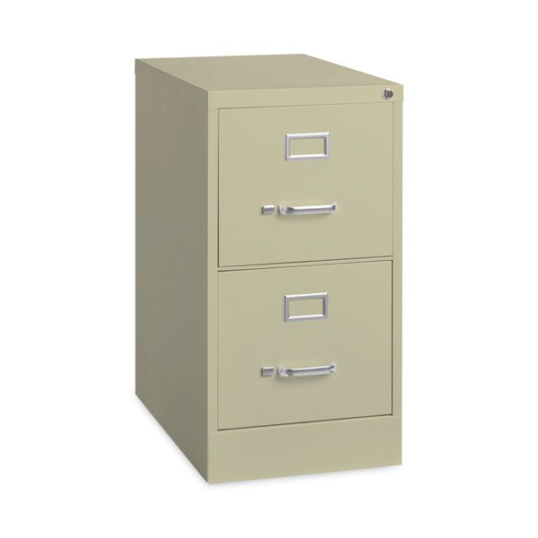 Hirsh Industries 15 in W 2 Drawer File Cabinets, Putty, Letter - HVF152229PY