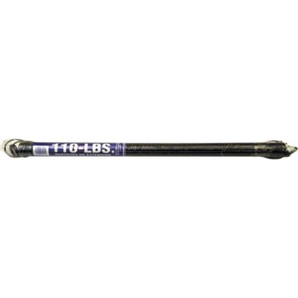 Prime-Line Extension Spring, 1-19/64 in OD, 25 in OAL, Carbon Steel, Galvanized, Loop End, 110 lb - GD 12191