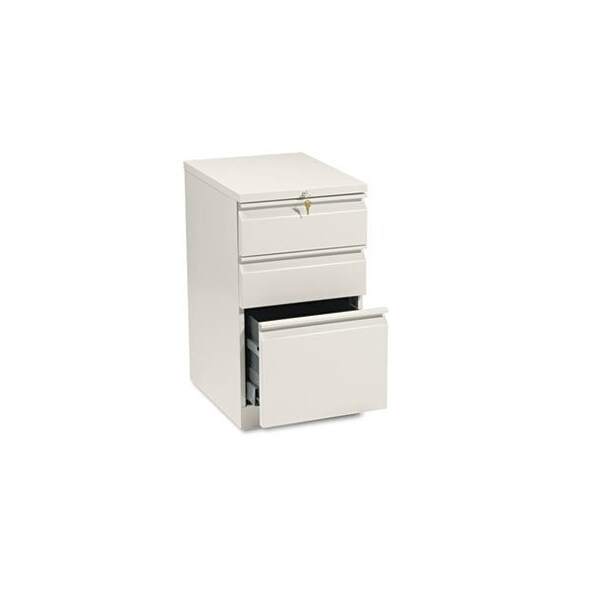 Hon HON, EFFICIENCIES MOBILE BOX/BOX/FILE PEDESTAL, 15W X 19.88D X 28H, PUTTY - 33720RL