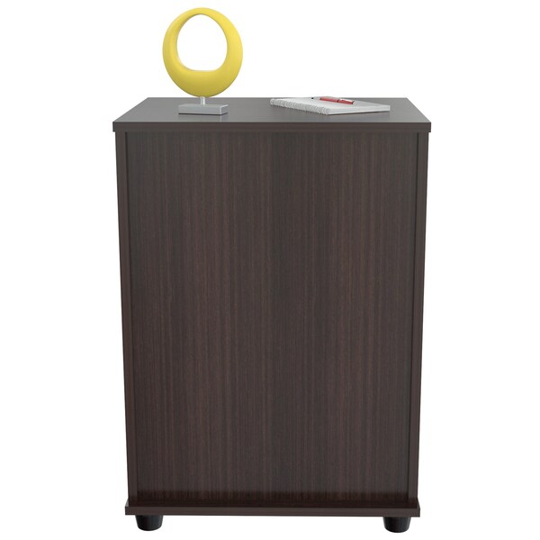 Inval File Cabinet 18.66 in W x 15.75 in D x 26.77 in H in Espresso - AR-3X1R