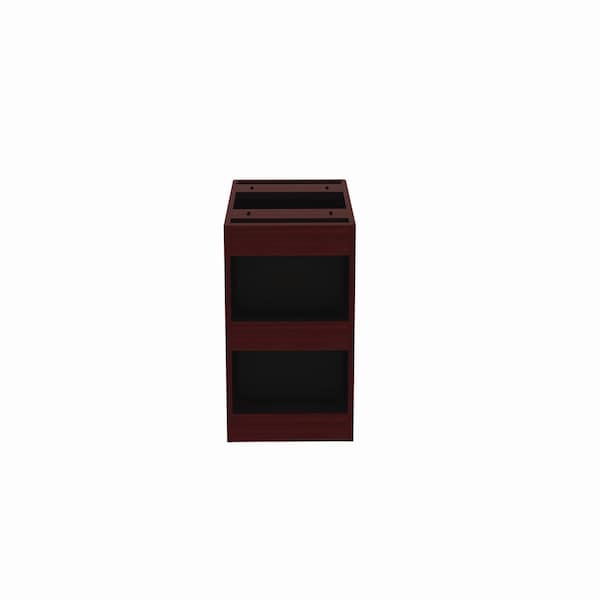 Alera 15.63 in W 2 Drawer File Cabinets, Mahogany, Letter/Legal - ALEVA542822MY