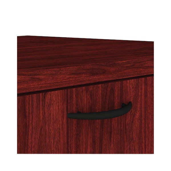 Alera 34 in W 2 Drawer File Cabinets, Mahogany, Letter/Legal - ALEVA513622MY