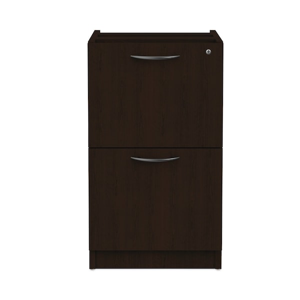 Alera 15.63 in W 2 Drawer File Cabinets, Espresso, Letter/Legal - VA542822ES