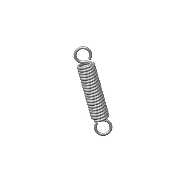 Approved Vendor Extension Spring, O= .500, L= 2.50, W= .080 R S/U - G109968949