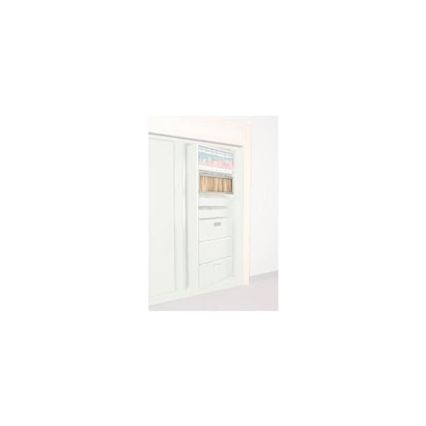 Datum Filing Systems Rotary File Cabinet Components, Legal Depth Hanging Folder Drawer, Bone White - XLG-HF2-T15