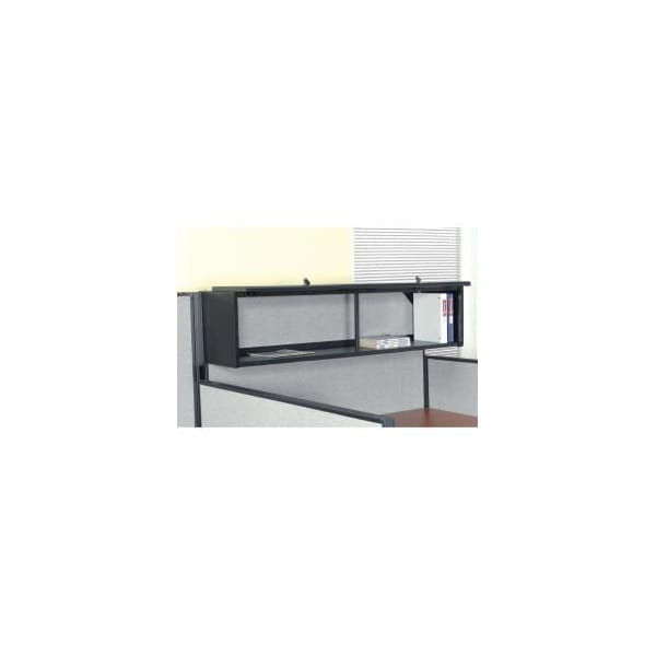 Global Equipment Interion 60" Overhead Cabinet In Black - 773232CAB