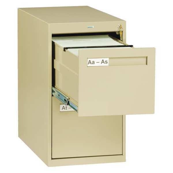 Tennsco 14-15/16" W 2 Drawer Sand, Letter - V282-MFSD