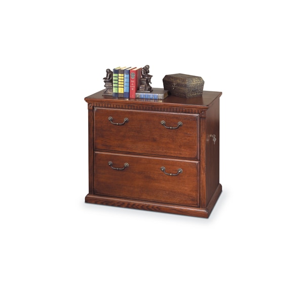Huntington Oxford Huntington Oxford Lateral 2 Drawer File Cabinet in Distressed Burnish - IMHO450B