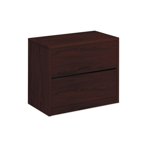 Hon HON, 10500 SERIES TWO-DRAWER LATERAL FILE, 36W X 20D X 29.5H, MAHOGANY - 10563NN