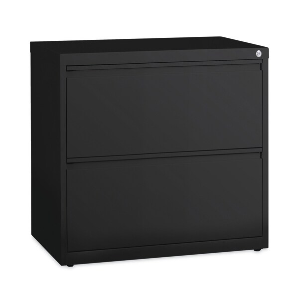 Hirsh Industries 30 in W 2 Drawer File Cabinets, Black, Legal; Letter; A4 - 14971
