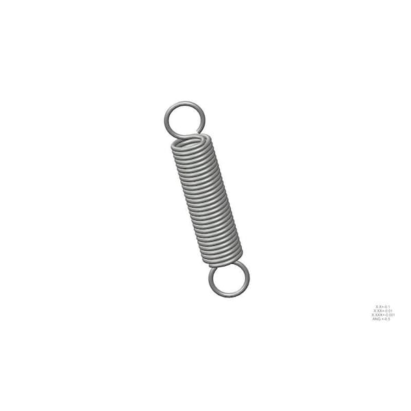 Approved Vendor Extension Spring, O=1.000, L= 5.00, W= .115 - G109968215