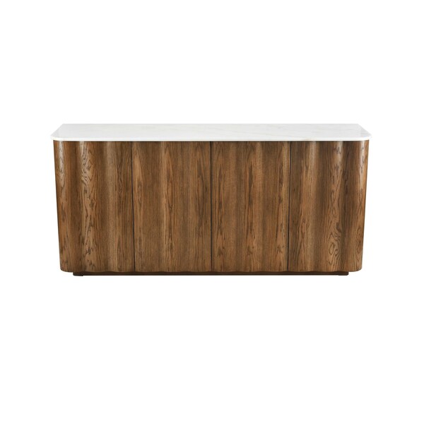 Elk Signature Woodside Credenza - Medium Oak - H0015-11450