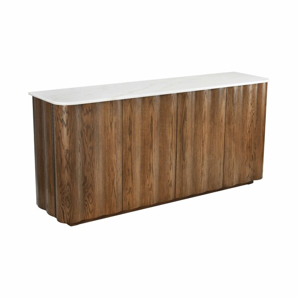 Elk Signature Woodside Credenza - Medium Oak - H0015-11450