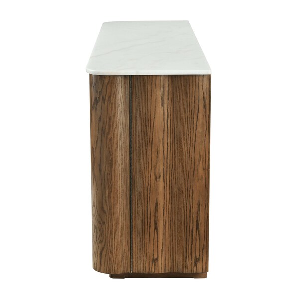Elk Signature Woodside Credenza - Medium Oak - H0015-11450