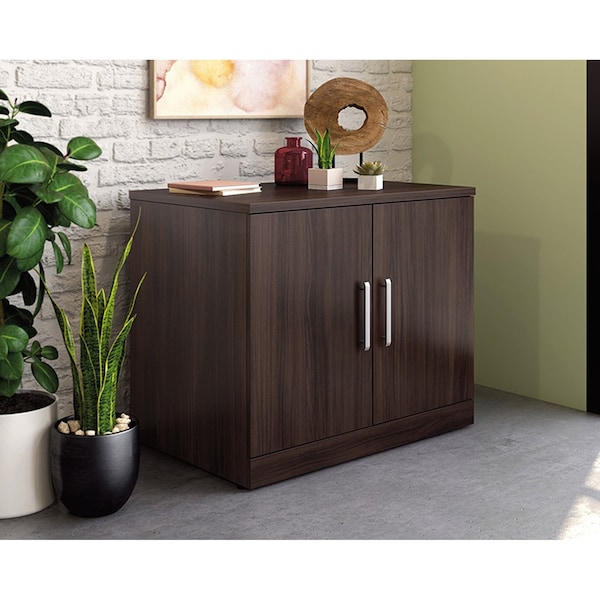 Officeworks By Sauder Affirm 36 in. Storage Cabinet With Doors Ne - 427438