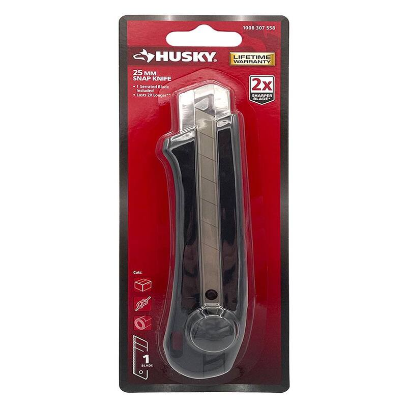 Husky 25 mm Pro Snap Blade Knife - HKY00060