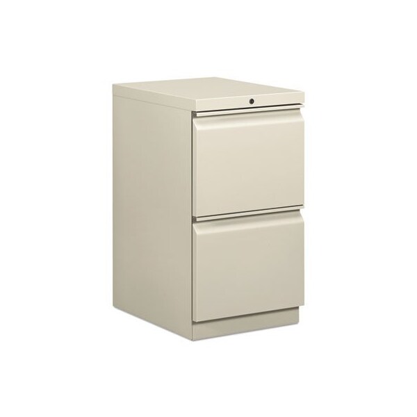 Hon HON, EFFICIENCIES MOBILE FILE/FILE PEDESTAL, 15W X 19.88D X 28H, LIGHT GRAY - 33820RQ
