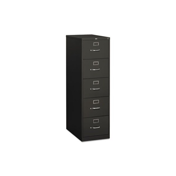 Hon HON, 310 SERIES FIVE-DRAWER FULL-SUSPENSION FILE, LEGAL, 18.25W X 26.5D X 60H, CHARCOAL - 315CPS