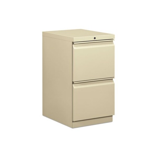 Hon HON, EFFICIENCIES MOBILE FILE/FILE PEDESTAL, 15W X 19.88D X 28H, PUTTY - 33820RL
