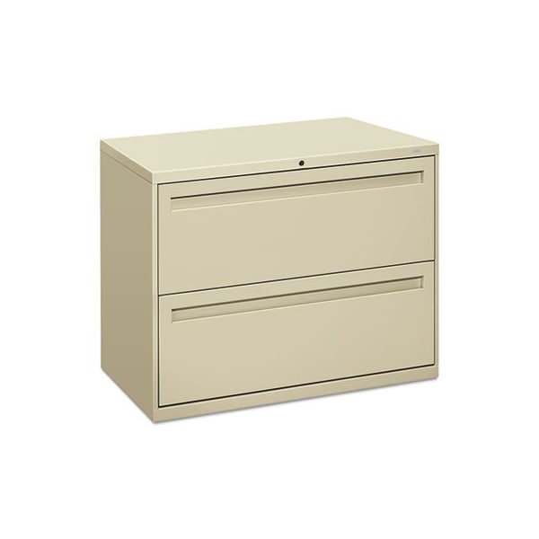 Hon HON, 700 SERIES TWO-DRAWER LATERAL FILE, 36W X 18D X 28H, PUTTY - 782LL