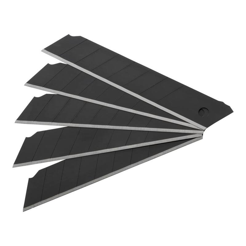Husky 18 mm Black Steel Snap Blades (10-Pack) - K7B-HUS