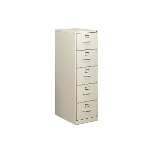 Hon HON, 310 SERIES FIVE-DRAWER FULL-SUSPENSION FILE, LEGAL, 18.25W X 26.5D X 60H, LIGHT GRAY - 315CPQ