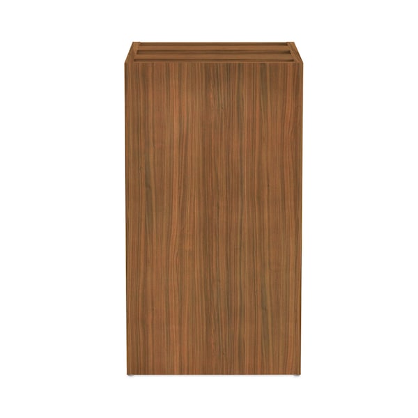 Alera 15.63" W 3 Drawer Box/File Pedestal, Modern Walnut, Legal/Letter - VA532822WA