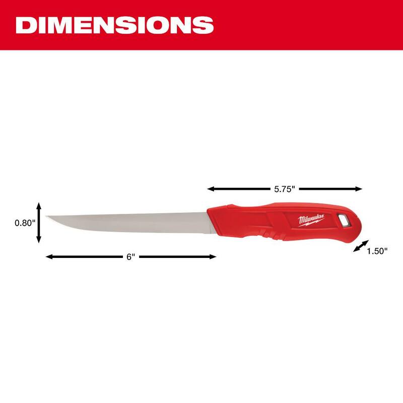 Milwaukee 6 in. Smooth Blade Insulation Knife - 48-22-1921