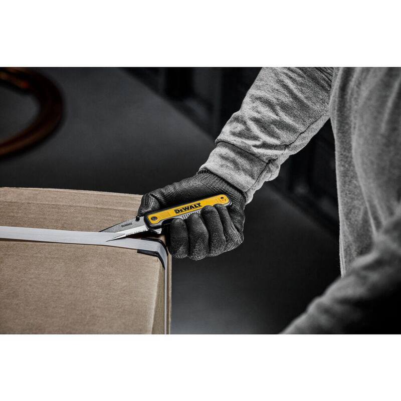 DEWALT 3.3 in. Tanto Pocket Knife with Quick Flip - DWHT10994