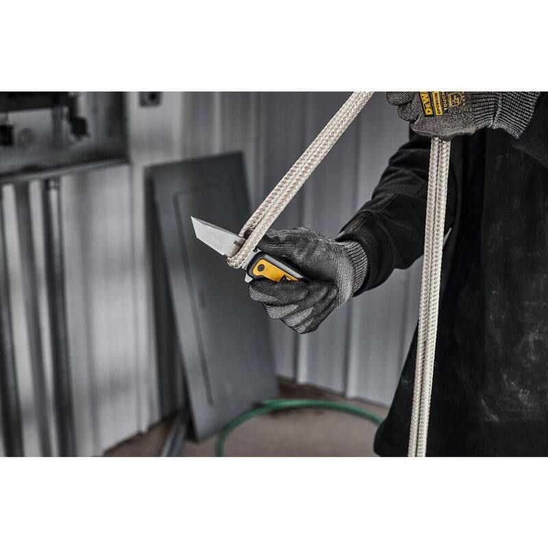 DEWALT 3.3 in. Tanto Pocket Knife with Quick Flip - DWHT10994