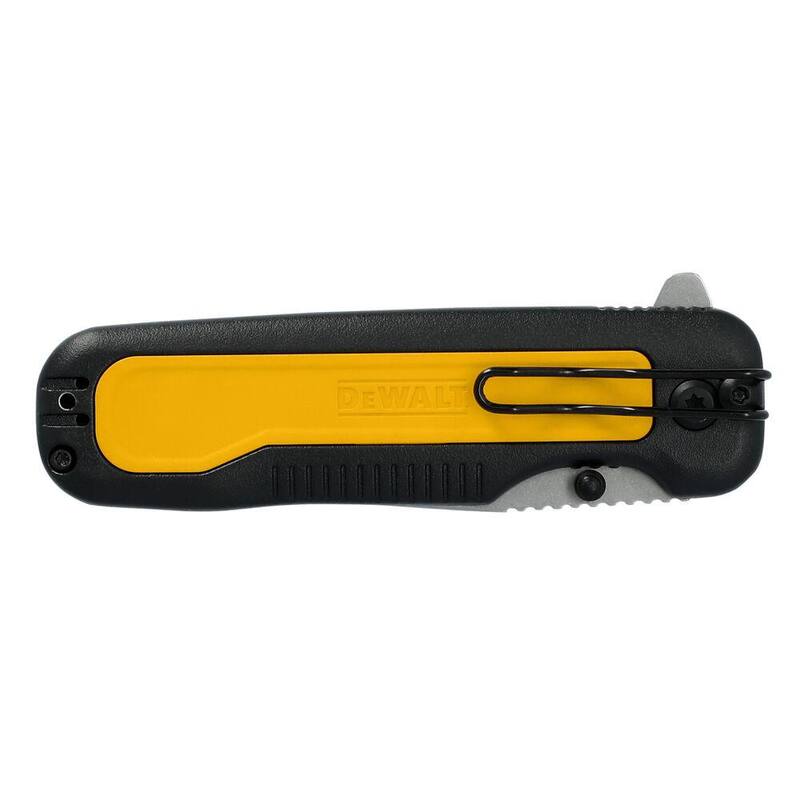 DEWALT 3.3 in. Tanto Pocket Knife with Quick Flip - DWHT10994