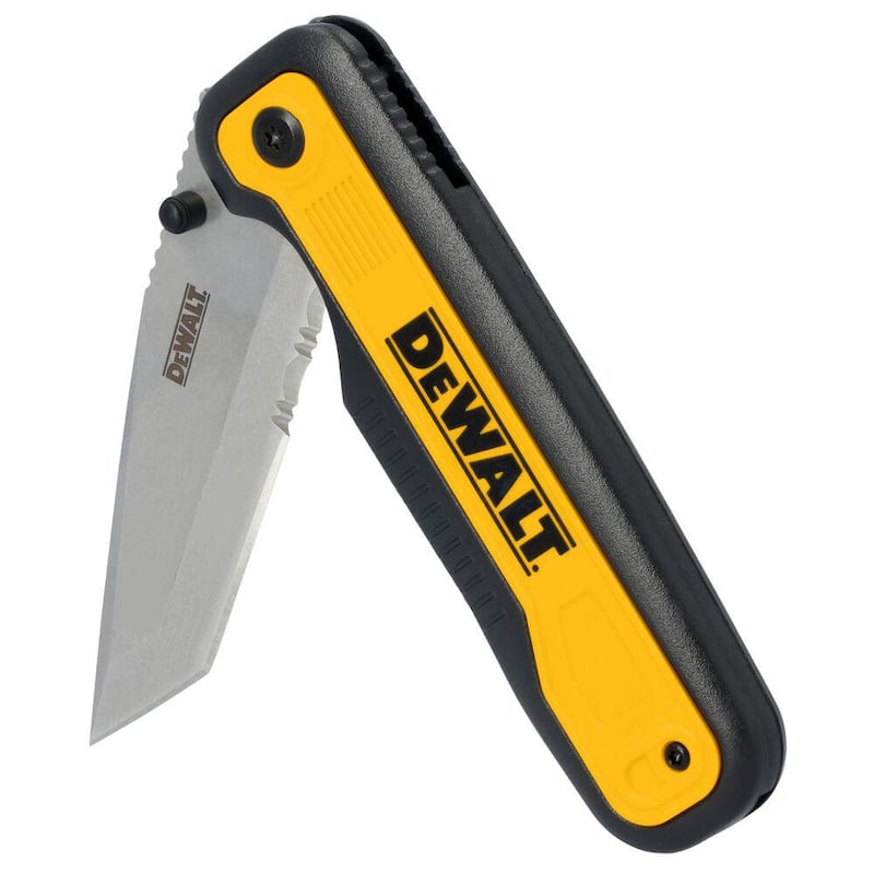DEWALT 3.3 in. Tanto Pocket Knife with Quick Flip - DWHT10994
