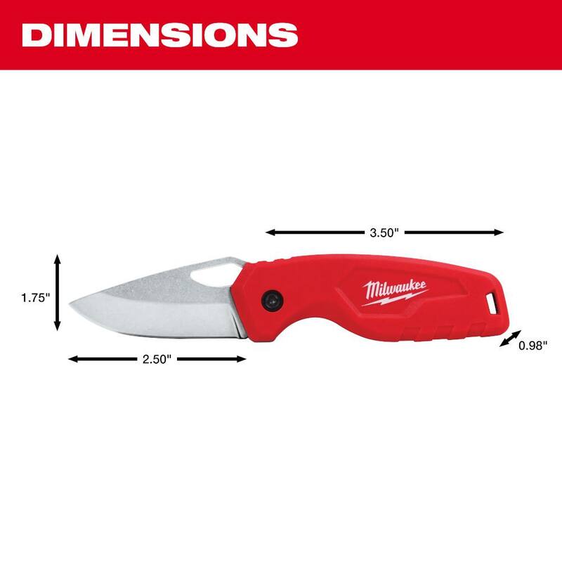 Milwaukee Compact Folding Knife with 2.5 in. Blade - 48-22-1521