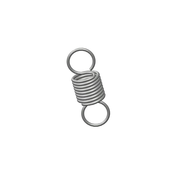 Approved Vendor Extension Spring, O= .625, L= 1.75, W= .063 - G709960954